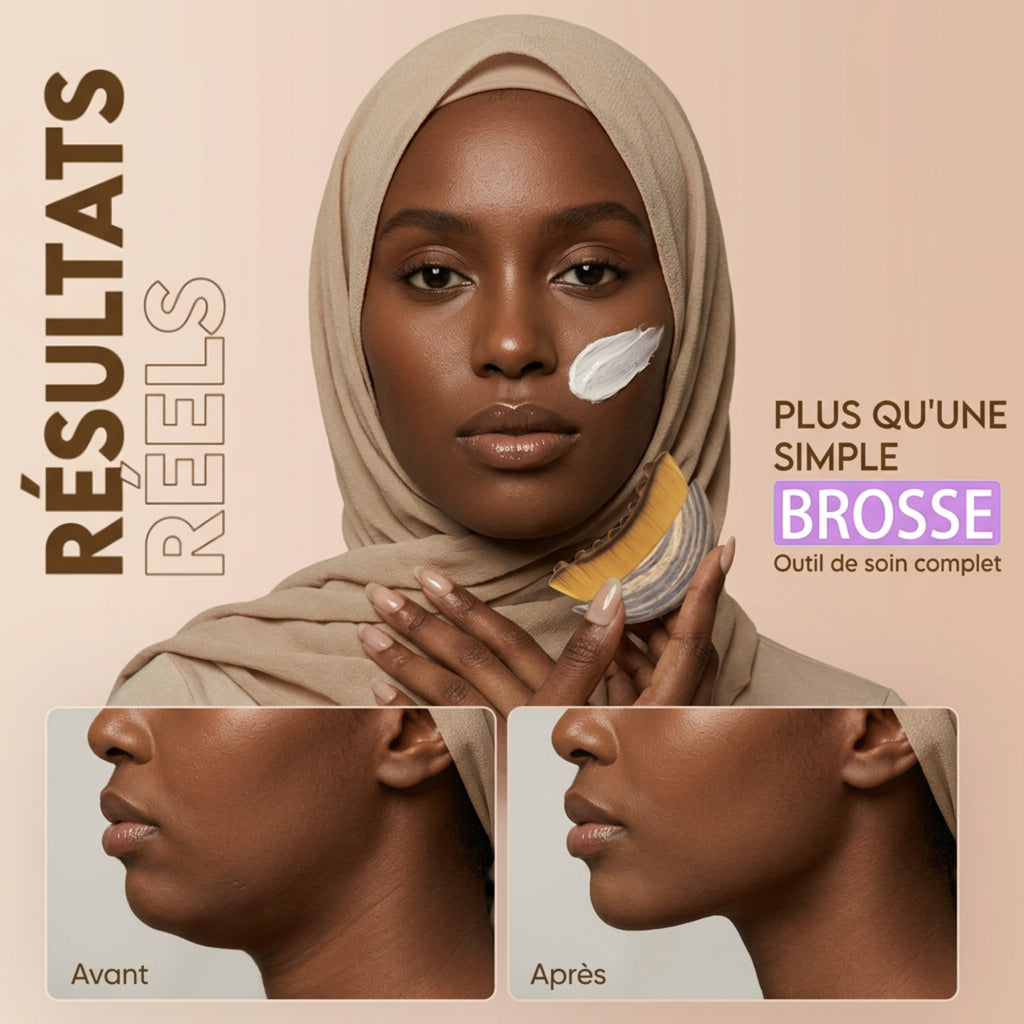 Brosse de Massage Lymphatique Visage