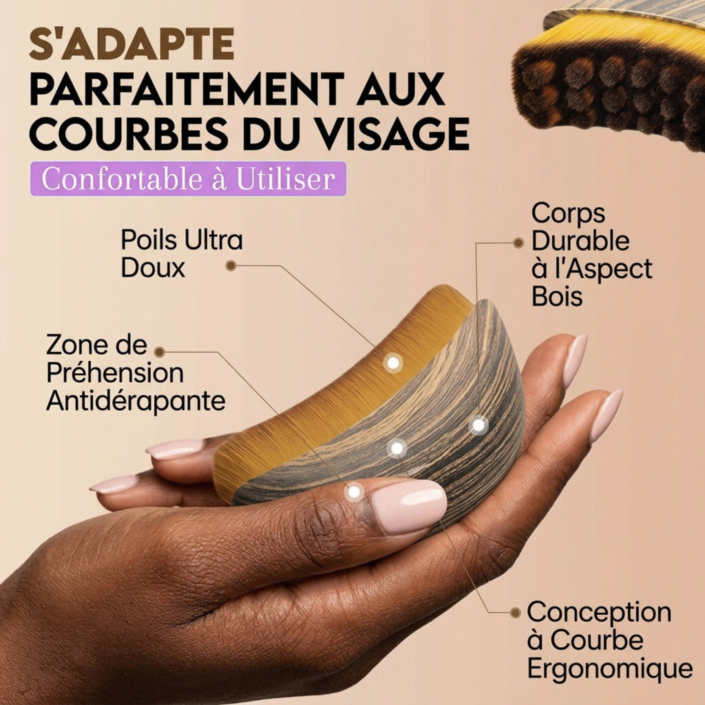 Brosse de Massage Lymphatique Visage